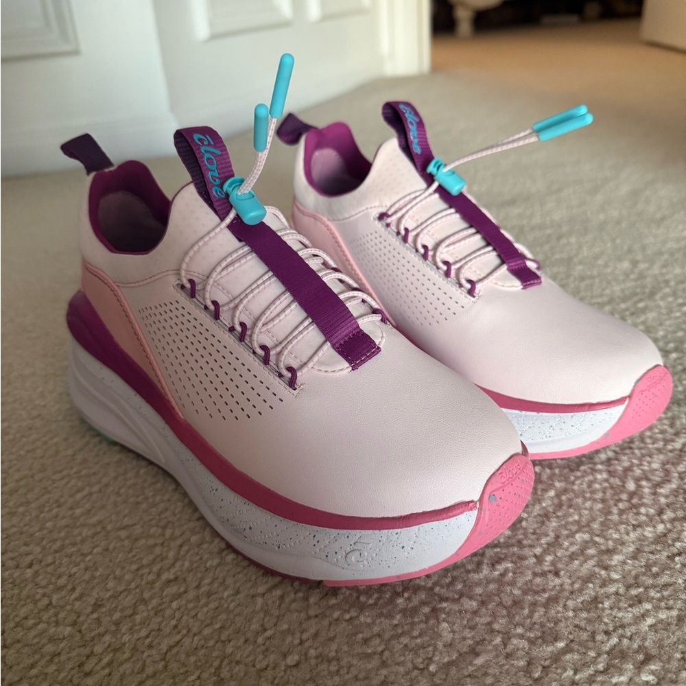 Pink and Purple Women's Sneakers